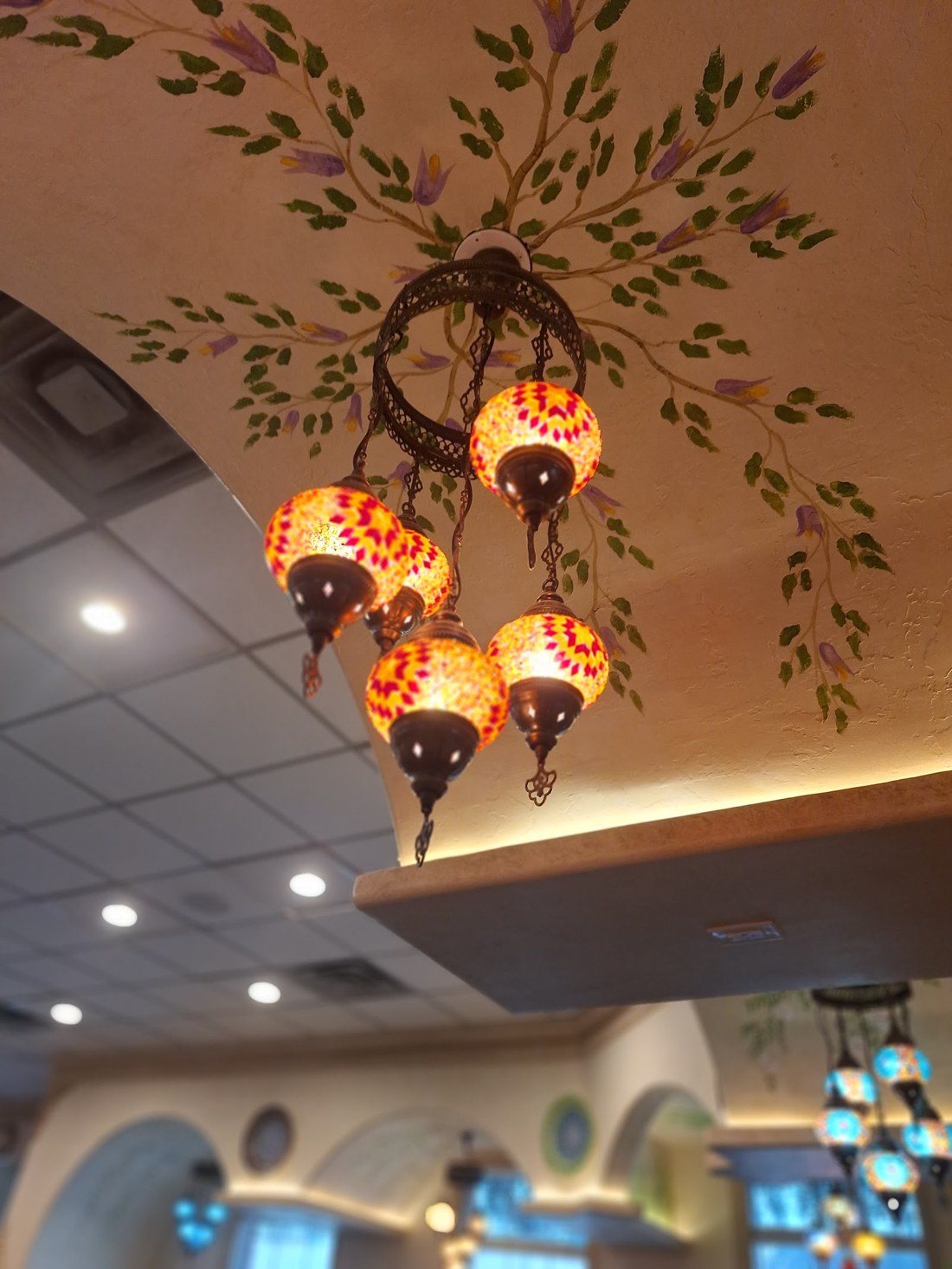Turkish mosaic lamps